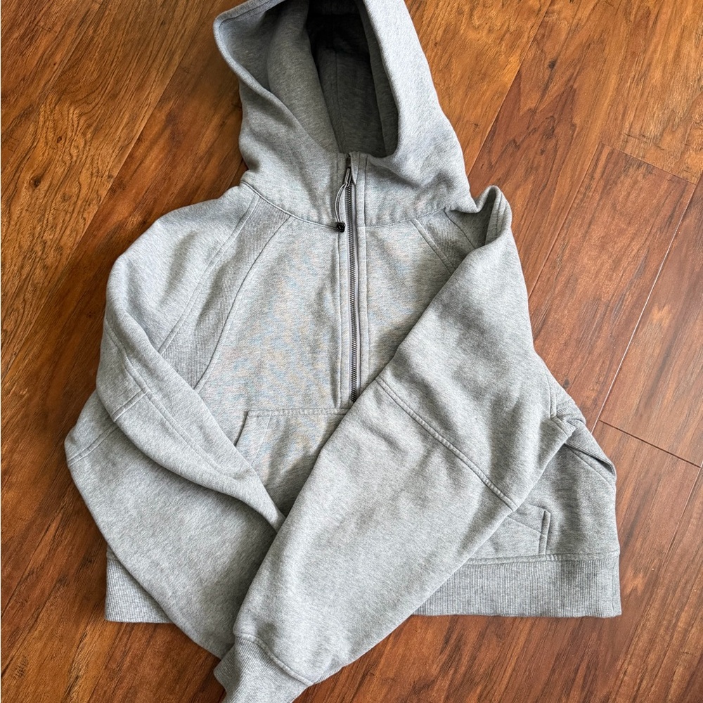 lululemon athletica Gray Hoodie Jacket